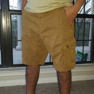 American Eagle Khaki Cargo Shorts